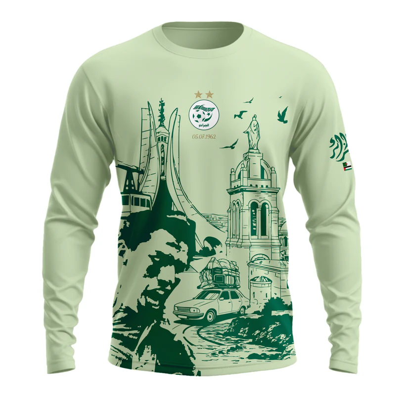 Maillot Algérie Manches Longues - Edition Spéciale Fiers Descendants™