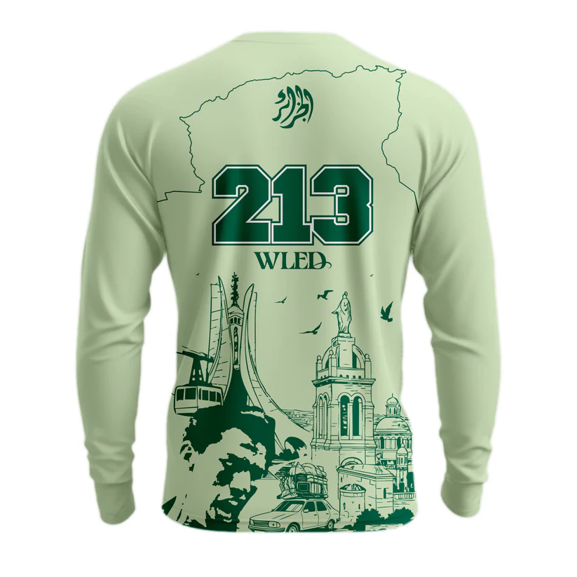 Maillot Algérie Manches Longues - Edition Spéciale Fiers Descendants™